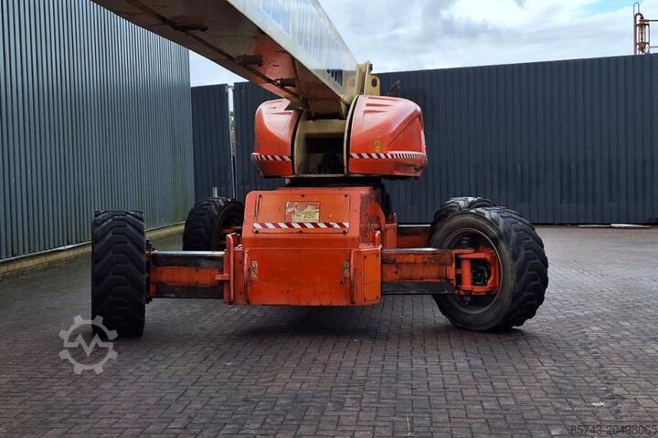 Leddelt teleskopisk arbejdsplatform JLG 1350SJP Diesel, 4x4x4 Drive 43.3m Working Height,