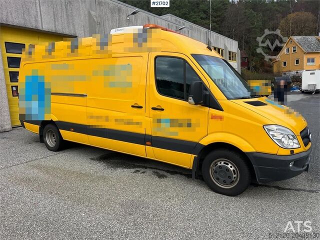 Stationvogn med højt tag Mercedes-Benz Sprinter 519 cdi Rørinspeksjonsbil