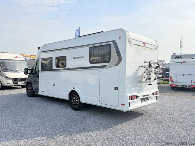 Halvintegrerad husbil WEINSBERG CaraSuite 700 ME Einzelbetten-Hubbett-Automatik