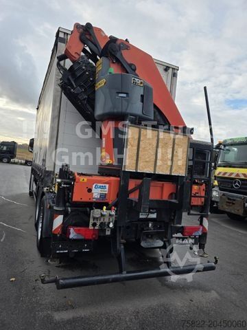 Grue montée sur camion MAN TGS / NUR149km / 31m Palfinger Kran PK 34002+Jib
