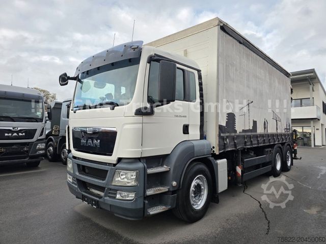 Grue montée sur camion MAN TGS / NUR149km / 31m Palfinger Kran PK 34002+Jib