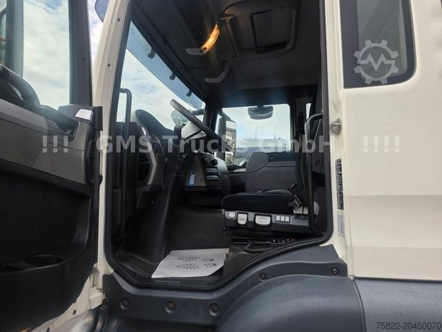 Camion plateau avec bâche MAN TGS / NUR149km / 31m Palfinger Kran PK 34002+Jib