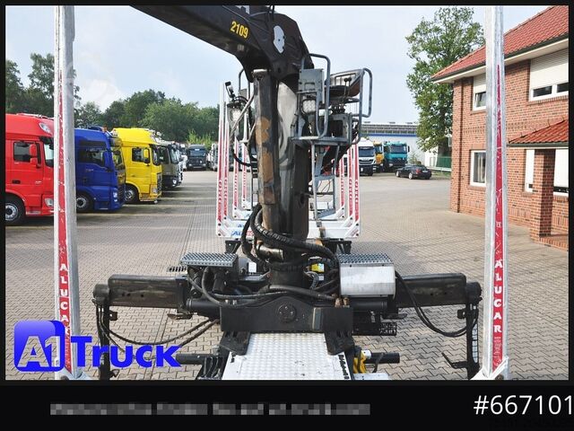 Speciální nákladní automobil MAN TGX 26.480, Holz Kesla 2109, 6x4,