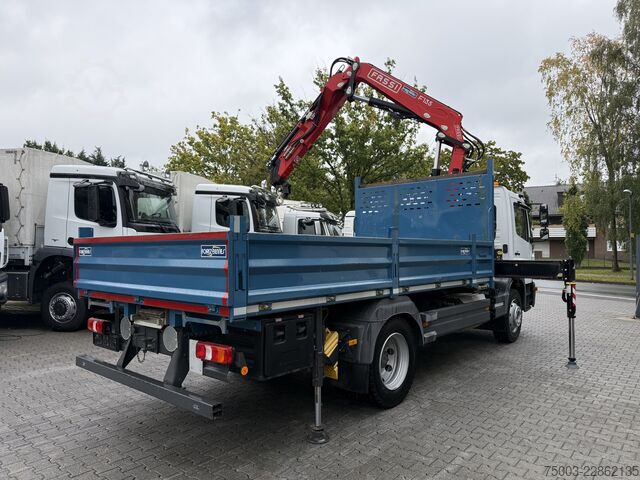 Grue montée sur camion Mercedes-Benz Atego 1623 4X2 Kran Fassi F135
