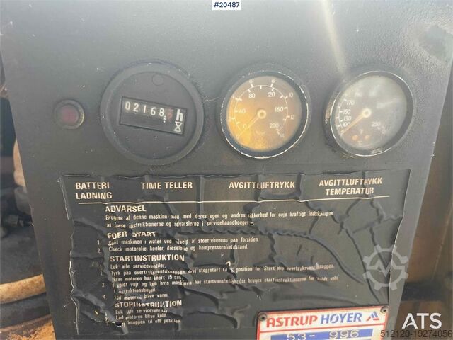 Construction equipment  Equipment Division 140S compressor rep. object