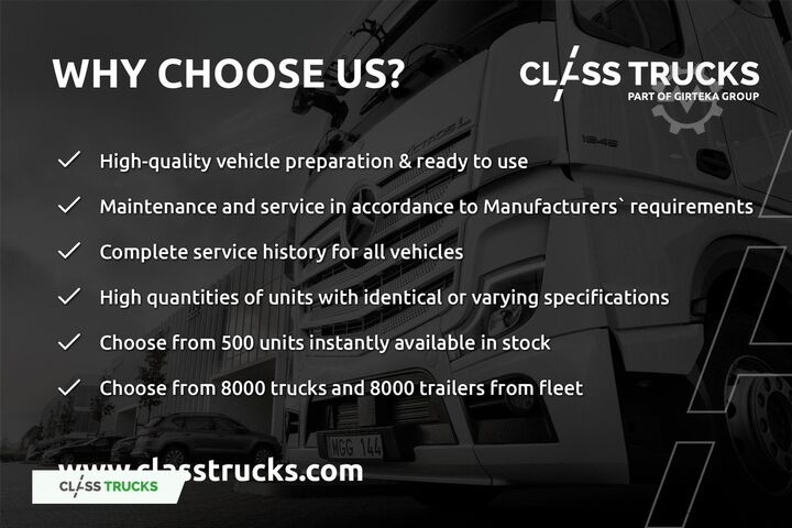 τυποποιημένη μονάδα ελκυστήρα MAN TGX 18.470 GX