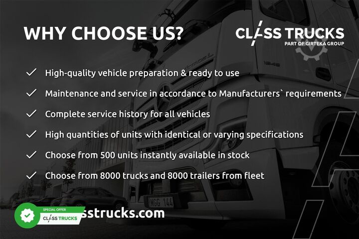 τυποποιημένη μονάδα ελκυστήρα MAN TGX 18.470 GX