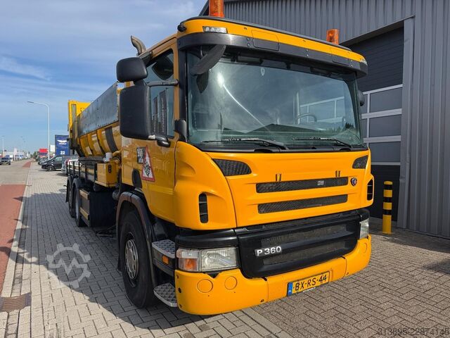 Emme aracı Scania P360 6x2 Saug- / Druck, Vacuum, 15.000 Ltr + 1...