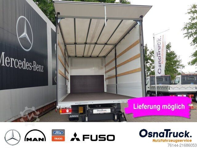 Curtain sider van MITSUBISHI 7C18 Pritsche/Plane/LBW Klima,Schiebeplane