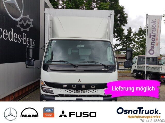 Transporter mit Pritsche & Plane FUSO 7C18 Pritsche/Plane/LBW Klima,Schiebeplane re+li