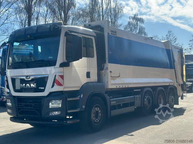 Szemetesautó MAN TGS 31.420 8x2 Zöller Medium XS29 / Lifter 2301