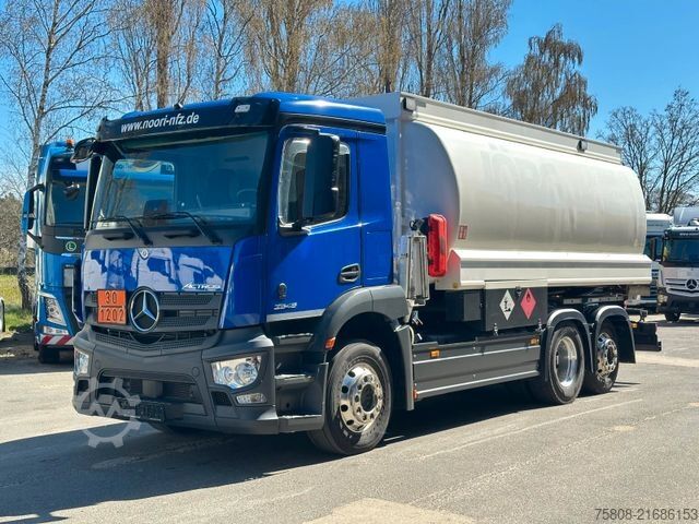 Tanker truck MERCEDES-BENZ Actros 2546 MP5 Willig 21.500L Oben/unten ADR AT