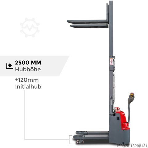 Pallet stacker SCHORR RR12DHH250E Elektrostapler Initialhub