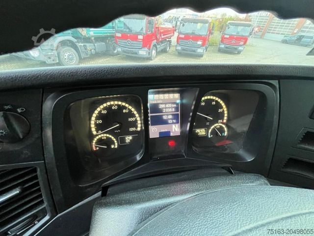 Τρίπλευρο ανατρεπόμενο φορτηγό MERCEDES-BENZ Arocs 2543 L 3-Achs Kipper Kran Hiab 211 5xhydr.