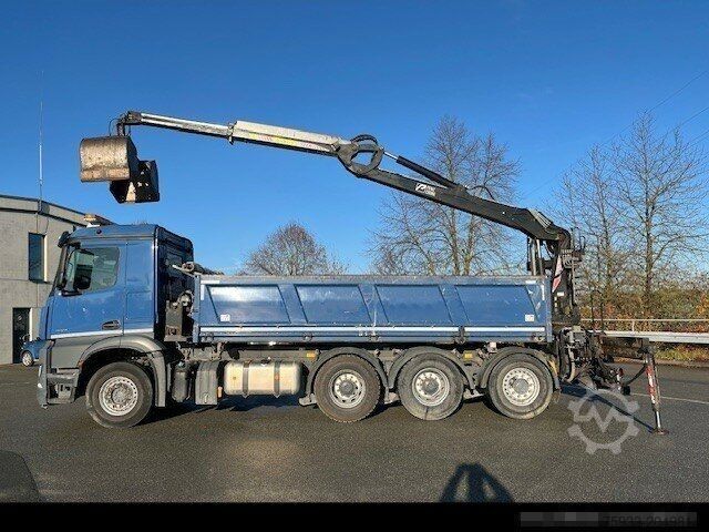 Camion benne MERCEDES-BENZ Arocs 3251 L 8x4 Kipper+Penz 12L8 40R+Lift+Lenk