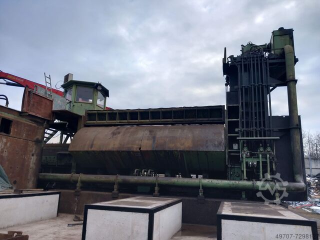 Prensa de sucata Tesoura de prensa de sucata 850ton Arnold HS850 850 t metal shear baler press