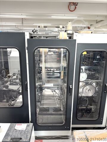 Borítóbevonó gépsor kis szériás keménytáblás könyvekhez DGR RHLE 30 Book Line