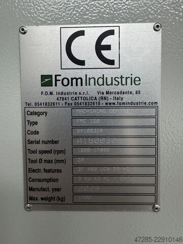 CNC center voor alu-raamprofielen Fom Industrie FMC 120