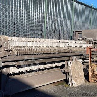 Filtro prensa de câmara Netzsch Kammerfilterpresse 800/71