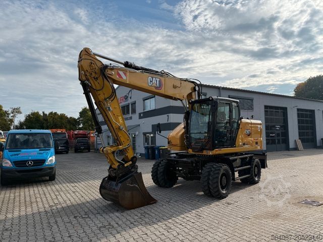 Mobile excavator CATERPILLAR M318 NEW GEN OQ65 ZS Klima 180° TOP