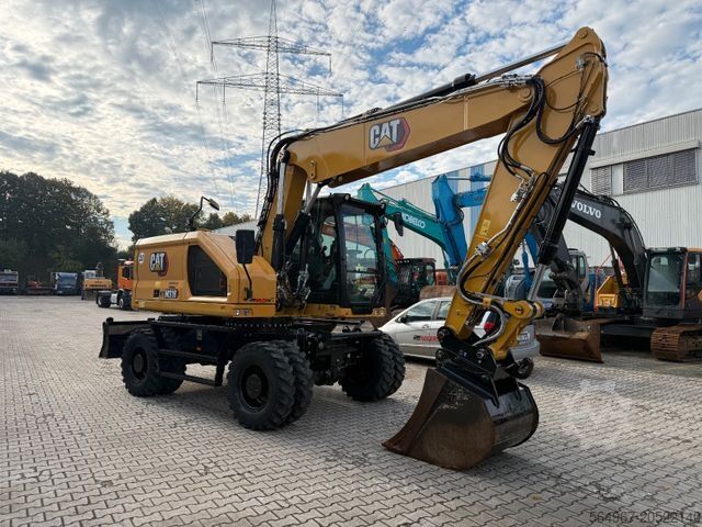Mobile excavator CATERPILLAR M318 NEW GEN OQ65 ZS Klima 180° TOP