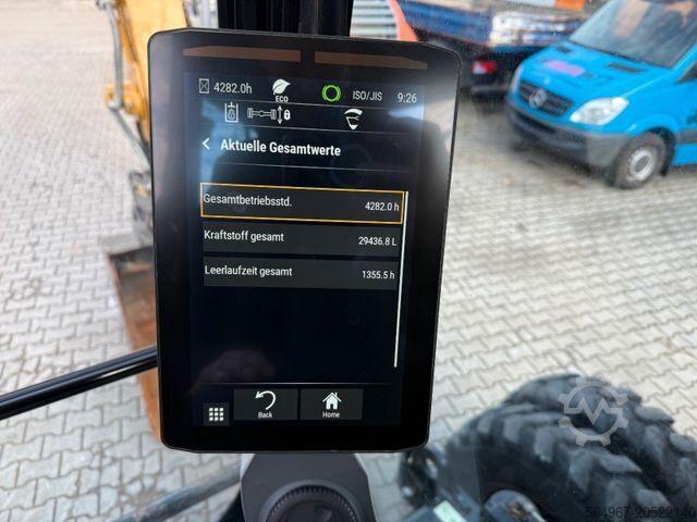 Mobile excavator CATERPILLAR M318 NEW GEN OQ65 ZS Klima 180° TOP