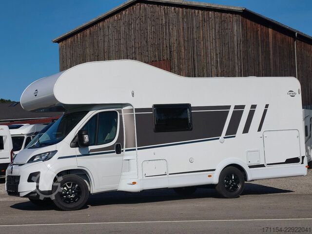 Autorulotă cu alcovă CARADO A 364 Makise, Navi, Lithium,6 Personen Zulassung