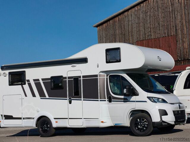 Autorulotă cu alcovă CARADO A 364 Makise, Navi, Lithium,6 Personen Zulassung
