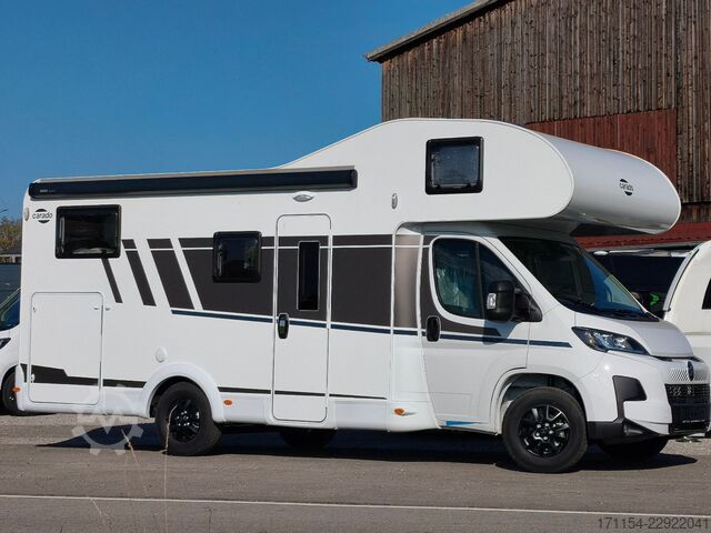 Autorulotă cu alcovă CARADO A 364 Makise, Navi, Lithium,6 Personen Zulassung