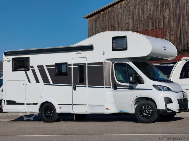 Autorulotă cu alcovă CARADO A 364 Makise, Navi, Lithium,6 Personen Zulassung