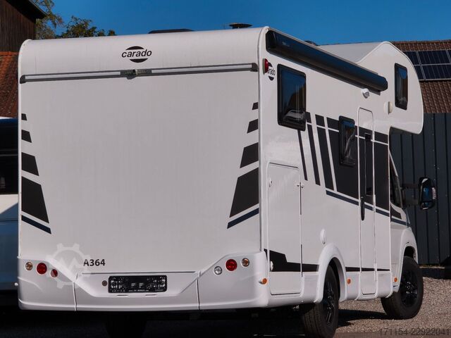 Autorulotă cu alcovă CARADO A 364 Makise, Navi, Lithium,6 Personen Zulassung