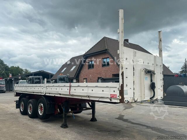 Remorque semi-plateforme de travail SCHMIDT SPC/28/E/9,1 Liftachse