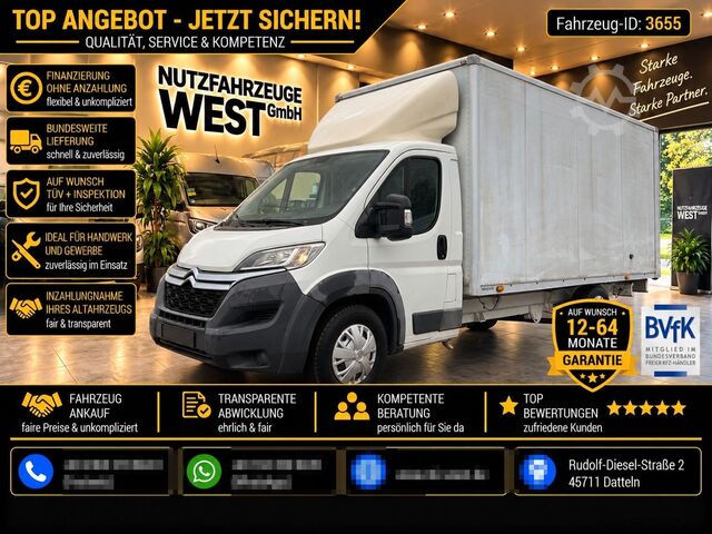 Furgon skrzyniowy Citroën Jumper Maxi XXL Koffer*Garantie*TÜV neu*Klima*