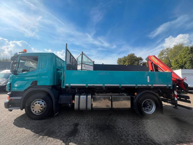 Żuraw samochodowy SCANIA P320 Kipper Funk-Kran PK11002*36Tkm*Euro6*AHK*