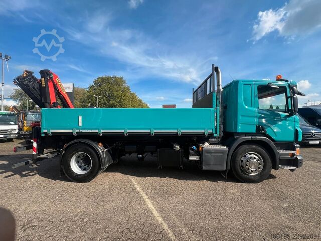 Żuraw samochodowy SCANIA P320 Kipper Funk-Kran PK11002*36Tkm*Euro6*AHK*