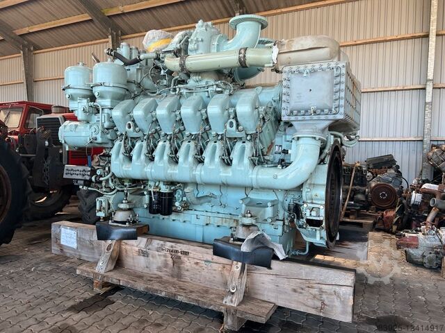 MTU Schiffmotor, Generator 12V4000 P8 MTU Marine