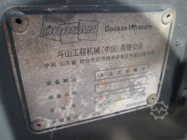 Miniescavatore DOOSAN DX60*38 KW*YANMAR MOTOR*