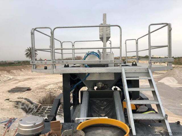 Mobile Betonmischanlage FABO Mobile Concrete Batching Plant 60 m3/h Mobile Concrete Batching Plant