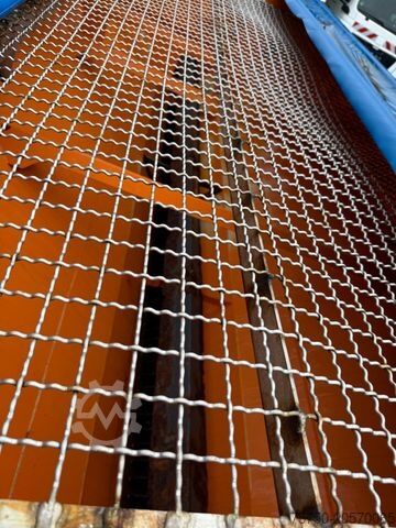 Camião porta-contentores de gancho Küpper Weisser Salzstreuer 8 cbm Winterdienst