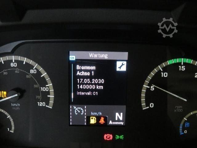 Kassevogn MERCEDES-BENZ Atego 1524 L 7.2 m Koffer LBW2t Seitentür Kamera