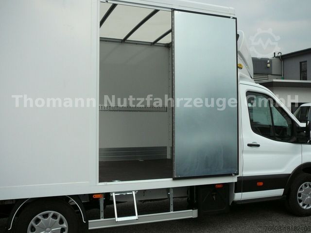Vrachtwagen met bakwagen FORD Transit Koffer mit Türen 4,30m Klima Temp. DAB