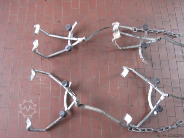 Hjulklamme til redningskran 4x Radklammmer für Bergungskran 