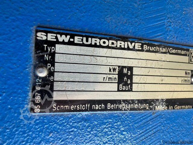  SEW-Eurodrive FA60S-LP/71 przekładnia ką SEW-Eurodrive FA60S-LP/71 przekładnia ką