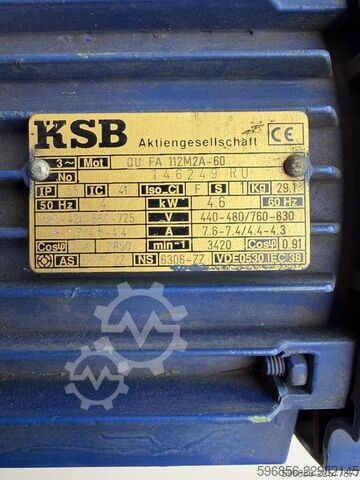  KSB ETABLOC GN 40-160/402 – 4,6 kW KSB ETABLOC GN 40-160/402 – 4,6 kW