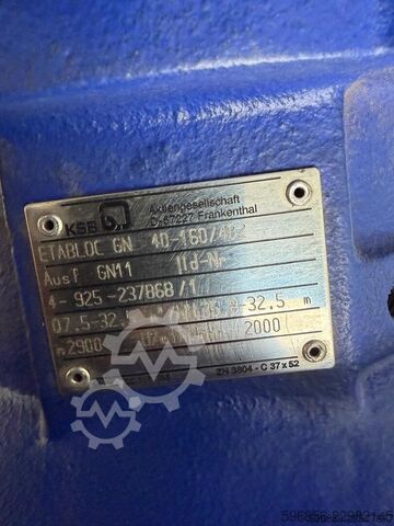  KSB ETABLOC GN 40-160/402 – 4,6 kW KSB ETABLOC GN 40-160/402 – 4,6 kW