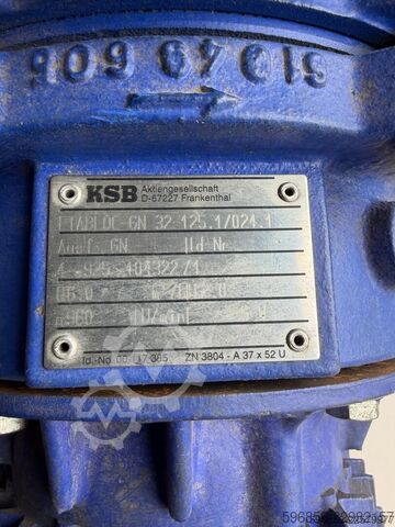  KSB ETABLOC-GN 32-125.1/024.1 – 0,25 kW KSB ETABLOC-GN 32-125.1/024.1 – 0,25 kW