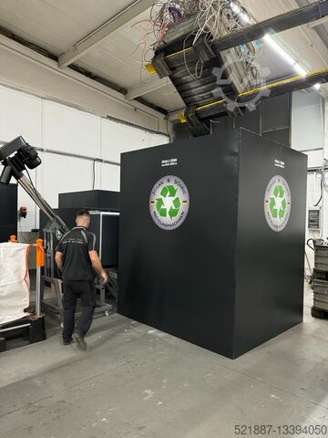 Kabelgranulieranlage Kabelrecycling Granulat Kupfer Josan S300