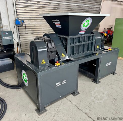 Schredder Allesschredder Recycling von Kunststoff bis Stahl Josan 80cm