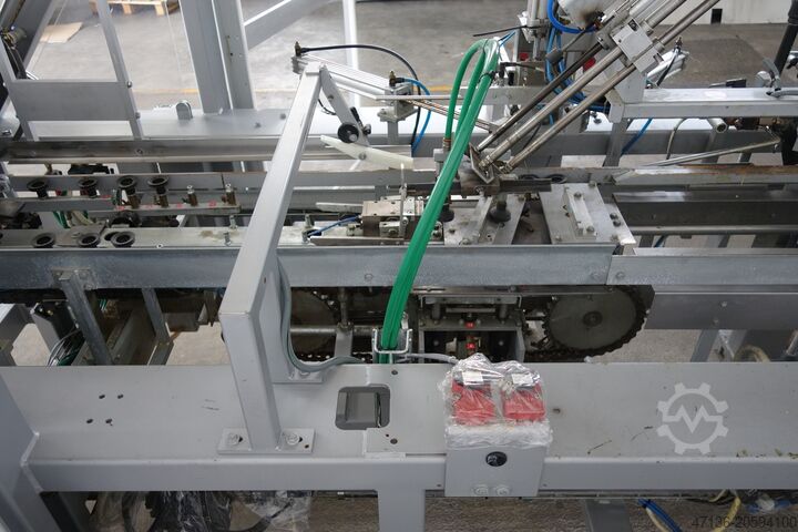 Kartondoboz kihajtogató gép Cermex F38740