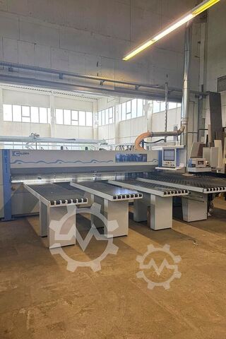 Paneelzaag Holzma 2x panel saws + Bargstedt storage